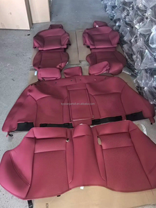 Ensemble complet de housses de siège auto universelles 5 places OEM ODM Sport en cuir PVC PU 5D pour toutes les voitures - Product Image 4