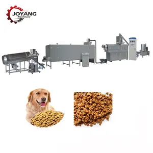 0.15-1.5 tonnen pro stunde 150-1500 kg/std Dog Cat Pet Food Extruder Dry Pellet Making Machine Processing Line