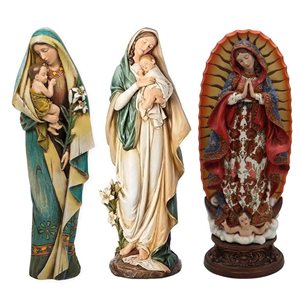 Articles religieux catholiques en gros, <span class=keywords><strong>Jésus</strong></span>, Vierge Marie, Saint Jude, statue de la Vierge Marie en résine, souvenir de baptême, articles religieux catholiques - Product Image 6