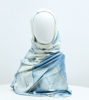 Hijab en Rayonne Modal Premium à Motif Imprimé, Foulard Musulman Fluide et Élégant, Voile Islamique pour Cou, Mode Pudique
