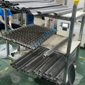 Tùy chỉnh liên tục Polymer Lọc nến xếp li yếu tố cho CPF Hệ thống lọc nến - Product Image 1