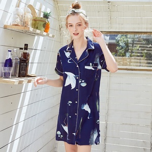 Vente en gros de pyjamas mignons pour filles, réduction personnalisée, vêtements de nuit décontractés - Product Image 2