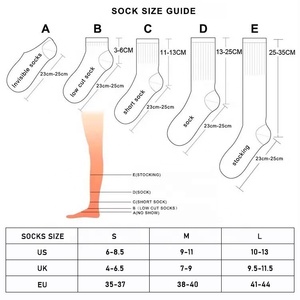 <span class=keywords><strong>Chaussettes</strong></span> de compression en laine mérinos pour jeunes hommes, <span class=keywords><strong>chaussettes</strong></span> de sport thermiques, hauteur genou, épaisses, pour l'hiver, le snowboard, le ski, séchage rapide - Product Image 4