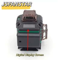 Niveau laser numérique 4D vert à 16 lignes croisées, combo OEM ODM, avec trépied de 1 m, nouveau et pas cher