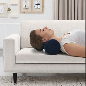 Oreiller <span class=keywords><strong>de</strong></span> <span class=keywords><strong>traversin</strong></span> cylindrique rond à rouleau cervical <span class=keywords><strong>de</strong></span> conception ergonomique avec fonction <span class=keywords><strong>de</strong></span> couverture lavable amovible Oreillers et positionneurs - Product Image 2