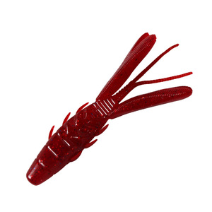 Señuelo blando con forma de camarón y cangrejo de río, 90 mm, 7.2 g, para pesca de lubina con aparejos Texas, señuelo de fondo, señuelo blando biónico - Product Image 4