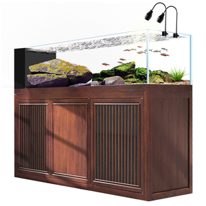 Nuevo Acuario Grande de Paisaje Natural 2026 para Sala de Estar, con Filtro de Fondo de Vidrio y Desbordamiento Lateral - Product Image 6