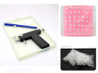 Kit de pistolet de perçage d'oreilles, machines de perçage pour salon et domicile