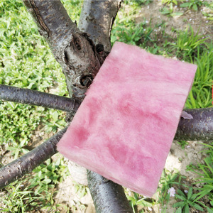 Cojín rectangular de piel sintética rosa para exteriores con decoración floral para uso en el jardín - Product Image 4