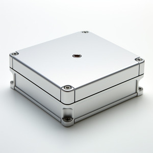 Custom Silver Anodized Aluminum Waterproof Electronic Junction <b>Box</b> Industrial Outdoor Sensor Housing OEM Factory Wholesale - Product Image 1