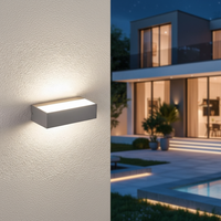 Lampe murale led étanche IP65 Offre Spéciale, design moderne, éclairage d'intérieur, luminaire d'extérieur, idéal pour une Villa, un hôtel