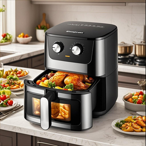 Friteuse à air électrique antiadhésive moderne 1800W Rapports de poulet profond pour usage domestique et commercial en gros sans huile - Product Image 2