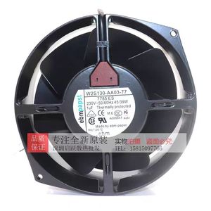 Ventilateur de refroidissement métallique Ebm Papst W2S130-AA03-77 17x15cm 230V AC pour usage industriel - Product Image 1