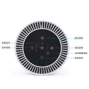 Purificateur d'air intelligent transfrontalier pour bureau, blanc, à charbon actif, élimination du formaldéhyde, usage domestique intérieur - Product Image 1