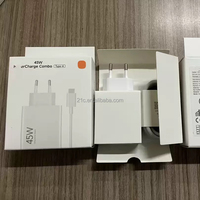 Chargeur à prix direct usine, charge ultra-rapide 45W, adaptateur secteur Turbo avec point décimal, chargeur