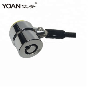 Nhà Máy Giá Bán Buôn Thép Và Kẽm Hợp Kim Máy Tính/Máy Tính Xách Tay/Máy Tính Xách Tay Khóa Với Hình Ống Key - Product Image 3