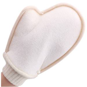 2023 vendita calda miglior rimozione della pelle morta guanto di luffa massaggiatore per il corpo guanto esfoliante da bagno in luffa - Product Image 2