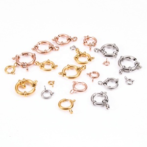 Bán Buôn Chất Lượng Cao Thép Không Gỉ Mạ Bạc Vòng Cổ Vòng Mùa Xuân Móc Cài Trang Sức Phụ Kiện Cho Vòng Cổ Vòng Đeo Tay - Product Image 4