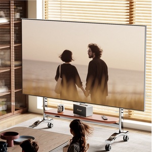In acciaio inox <span class=keywords><strong>TV</strong></span> carrello Mobile casa espositivo Art piano in piedi <span class=keywords><strong>carrelli</strong></span> <span class=keywords><strong>TV</strong></span> Trolley per 50/55/65/75/85/100/110 pollici - Product Image 6