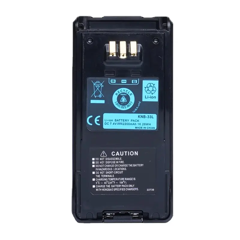 KNB-33L 7.4V 2200mAh có thể sạc lại Walkie Talkie đài phát thanh Li-ion pin cho Kenwood TK-3185 TK-3180 tk5210 5310 3185 đài phát thanh