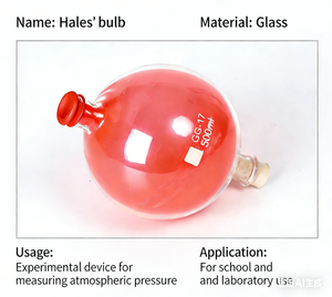Dispositif expérimental pour mesurer <span class=keywords><strong>la</strong></span> <span class=keywords><strong>pression</strong></span> <span class=keywords><strong>atmosphérique</strong></span> - Bouteille <span class=keywords><strong>de</strong></span> Hoberg, aide pédagogique expérimentale pour le collège - Product Image 5