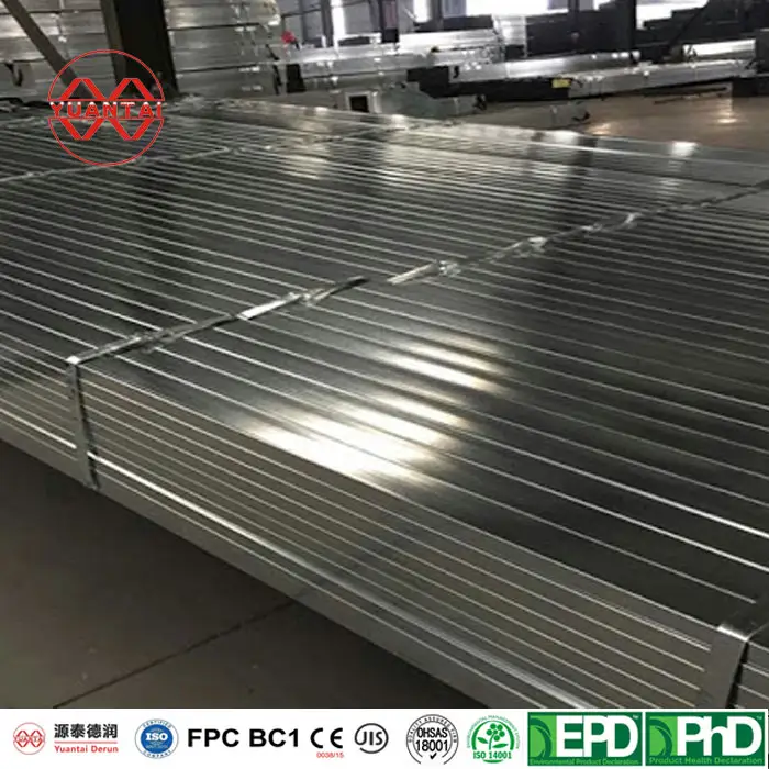 SHS Pipe And Tube RHS Gi Hollow Section Galvanized Square Rectangular Steel ERW Hot Rolled Hollow Carbon Pipe 5 Tons 220 G/m2