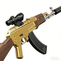 Pistolet jouet pour enfants, échelle 1:1, manuel/automatique, alimenté par piles, pour garçons uniquement