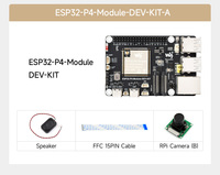 Waveshare ESP32P4 papan pengembangan Dual RISC V Cores kamera Display antarmuka ESP32C6 Co Processor WiFi 6 Bluetooth 5 PoE