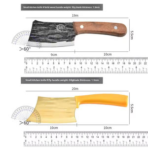 Multifunction Forged Semicircle <b>Kitchen</b> <b>Knife</b> Cutting Meat and Vegetables Slice <b>Knife</b> Camping Meat Cleaver <b>Knife</b> - Product Image 5