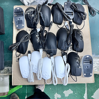 Mouse optik tahan air IP68 5 tombol, mouse kabel industri medis dapat dicuci dan sterilisasi dengan tingkat pemindaian 2500