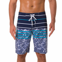 TW9204446 Short de surf de plage décontracté en peau de pêche imperméable et respirant de haute qualité pour hommes