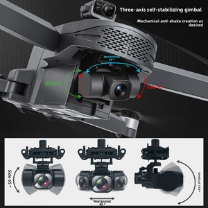 Drone L109 Pro MAX <span class=keywords><strong>RTS</strong></span> pour débutants, photographie aérienne spécifique, 4K, pliable, moteur sans balais, télécommande à quatre axes, cardan à 3 axes - Product Image 3