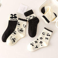 Konlee haute qualité femmes unisexe personnalisé jacquard décontracté tube coton drôle chaussette dessin animé motif tricot motif équipage chaussettes