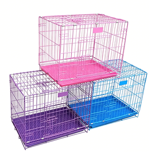Solid Pattern Metal <strong>Small</strong> Wire <strong>Dog</strong> Cage Pet <strong>Crate</strong> for Sale - Product Image 1