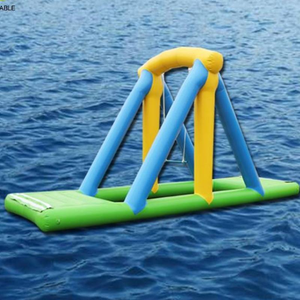 水遊び装置インフレータブル海水遊園地フローティングインフレータブル水スイング - Product Image 6