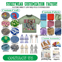T-shirt court personnalisé avec logo OEM Huili pour hommes, coupe ample, effet vintage délavé, imprimé graphique, fabricant