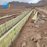 Panneaux de coffrage en plastique réutilisables et durables Yaokun pour colonnes en béton préfabriqué, systèmes de drainage efficaces de haute qualité
