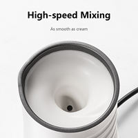 Espumador de Leche Magnético Mejorado 2026 para Latte Art, 5 Velocidades, 400W, Máquina Eléctrica para Hacer Espuma de Leche, OEM ODM
