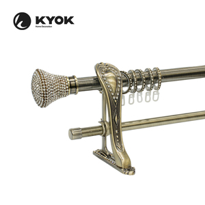 KYOK postes <span class=keywords><strong>de</strong></span> Cortina <span class=keywords><strong>de</strong></span> cristal anti latón en forma <span class=keywords><strong>de</strong></span> torre <span class=keywords><strong>de</strong></span> alta calidad accesorios para sala <span class=keywords><strong>de</strong></span> estar - Product Image 2