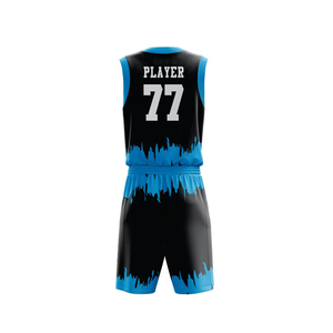 Maillot et short de basketball personnalisés sublimés, fabriqués au Pakistan, les plus vendus, anti-humidité, pour équipes adultes - Product Image 4