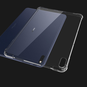 ใหม่โปร่งใสเคส TPU แบบนุ่มพร้อมถุงลมนิรภัยป้องกันการตกกระแทกสำหรับหัวเว่ย เมทแพด 10.8"/<span class=keywords><strong>M6</strong></span> 10.8" 2020 แท็บเล็ตฝาครอบกรณี - Product Image 4
