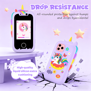 Telefono Giocattolo per Bambini a Forma <span class=keywords><strong>di</strong></span> Unicorno, Bestseller, con Funzione <span class=keywords><strong>di</strong></span> Pianificazione Quotidiana, Giocattolo Educativo, Regalo <span class=keywords><strong>di</strong></span> Natale - Product Image 6