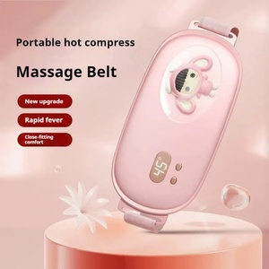 Portable <b>Heating</b> Belt for Abdomen and Waist Menstrual Cramps Period Pain Relief Women's Warm Palace Belt Rechargeable - Product Image 3