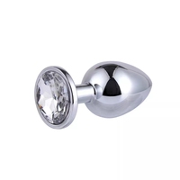 Plug anal en acier inoxydable lisse pour couple adulte, bijou anal en acier inoxydable, jouet sexuel dilatateur multi-tailles, livraison économique