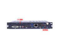 2025 Inter Smart OPS9400 Mini PC con 4th Gen I3 I5 I7 Procesador DDR3 RAM Max 8GB VGA HDMI 4K Realtek 8111H Gigabit Ethernet
