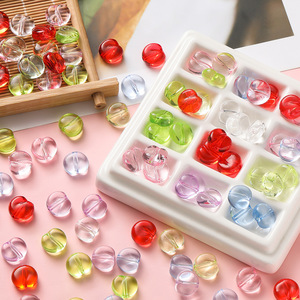 Acrylic Transparent Round <b>Beads</b> For Jewelry Making DIY Accessories Bulk Pack 100Pcs Colorful Loose <b>Beads</b> For Crafting - Product Image 1