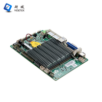 Carte mère industrielle Intel Celeron J4125 EPIC, 2 ports Gigabit LAN, 6 ports COM RS485, 7 ports USB, VGA, HDMI, EDP, DDR4 8 Go, sans ventilateur