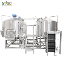 Micet 1000l máquina de fazer cerveja 10bbl, cerveja, aço inoxidável, venda de alimentos automática completa