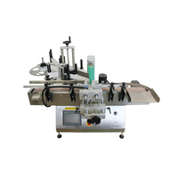 Machine d'étiquetage automatique de bouteilles rondes MT-180 pour petites entreprises, verre, métal, aliments, boissons, produits chimiques, emballage