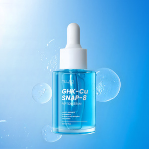 Suero Facial Vegano de Marca Privada MELAO con <span class=keywords><strong>Ácido</strong></span> <span class=keywords><strong>Hialurónico</strong></span>, Reafirmante de <span class=keywords><strong>la</strong></span> Piel, Reductor de Líneas Finas, 100% <span class=keywords><strong>Puro</strong></span> Péptido de Cobre Azul - Product Image 6